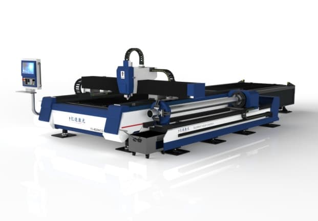 Full-Enclosure Exchange Table Fiber Laser Cutting Machine